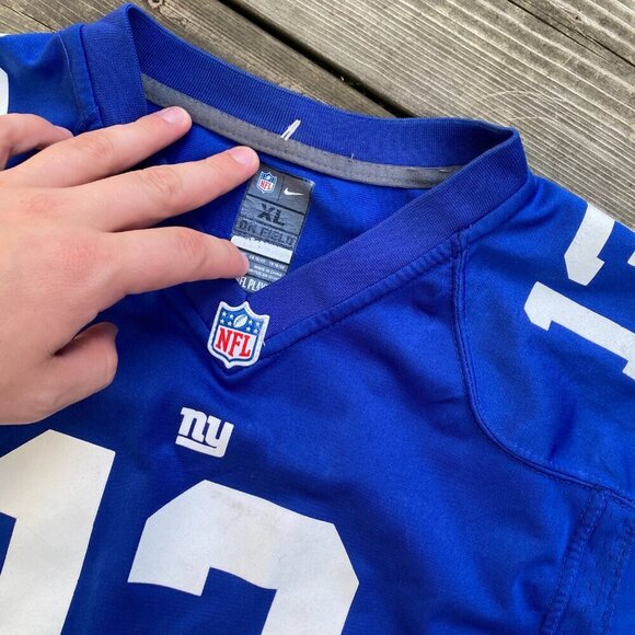 Nike NFL Odell Beckham Jr Football Jersey XL 18/20 Blue - Picture 4 of 7